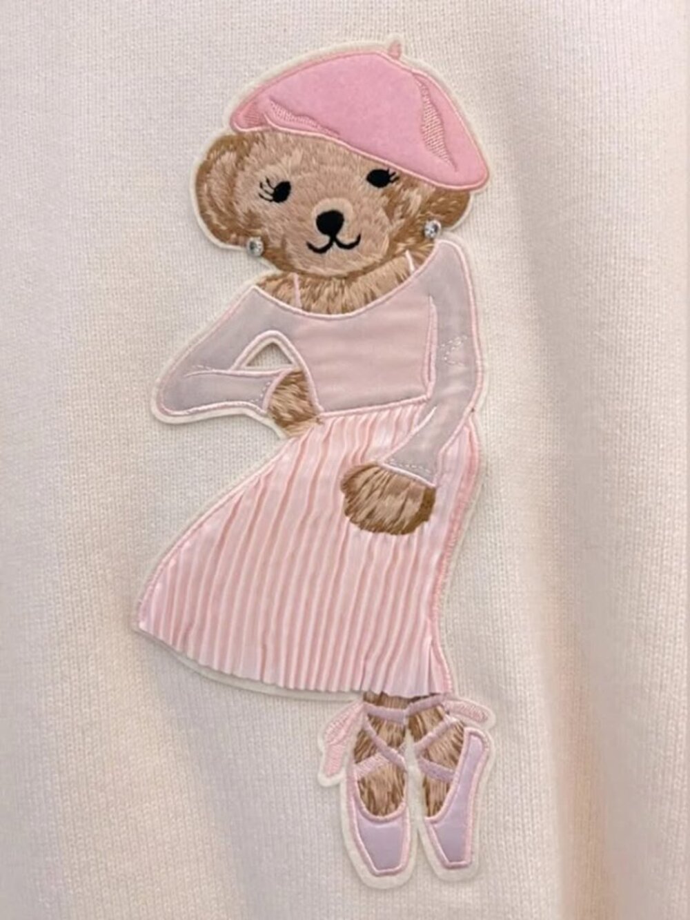 Polo Ralph Lauren Bear knitted cashmere sweater, 100% cashmere. - Picture 4 of 5